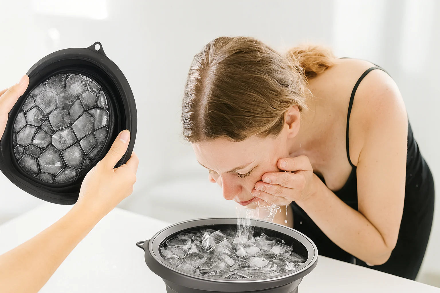 Silicone Face Ice Bowl