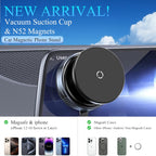 MagGrip Pro – Dual Vacuum Magnetic Car Mount Holder