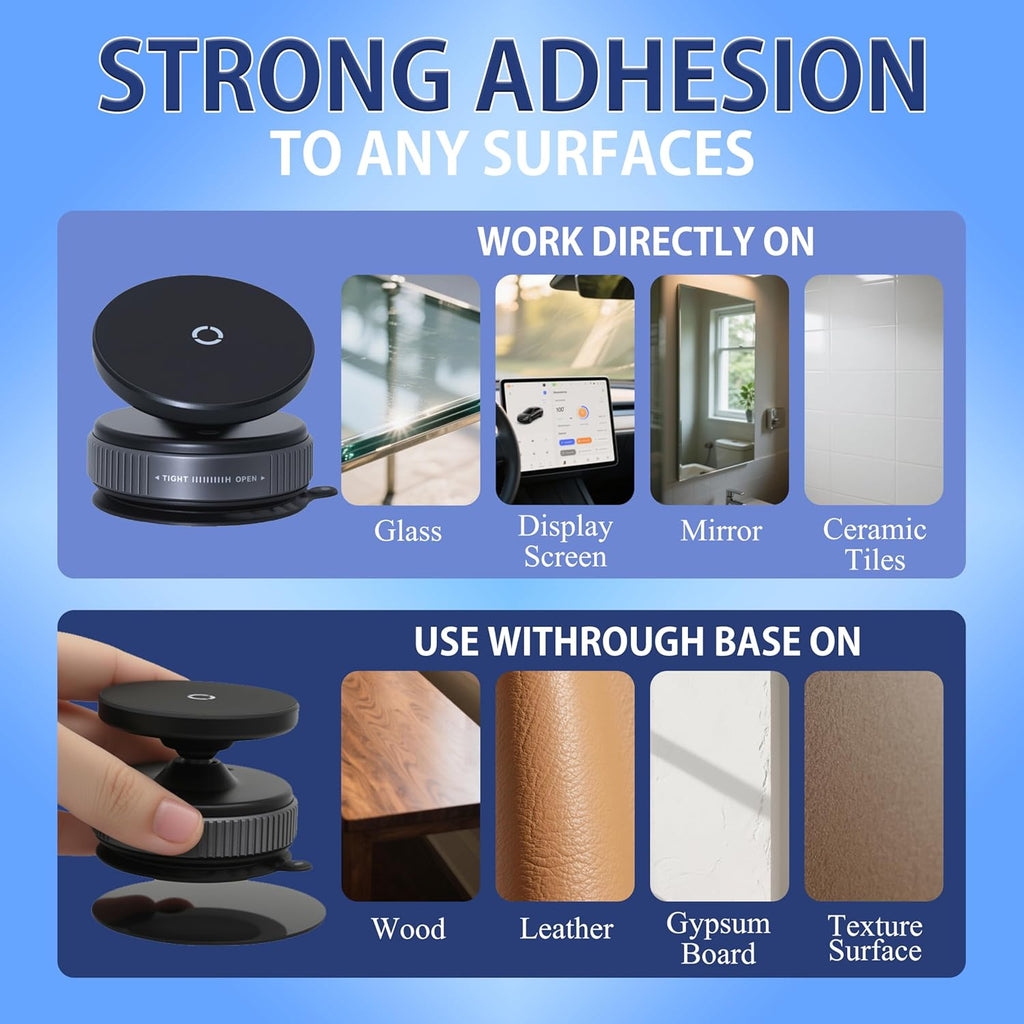 MagGrip Pro – Dual Vacuum Magnetic Car Mount Holder