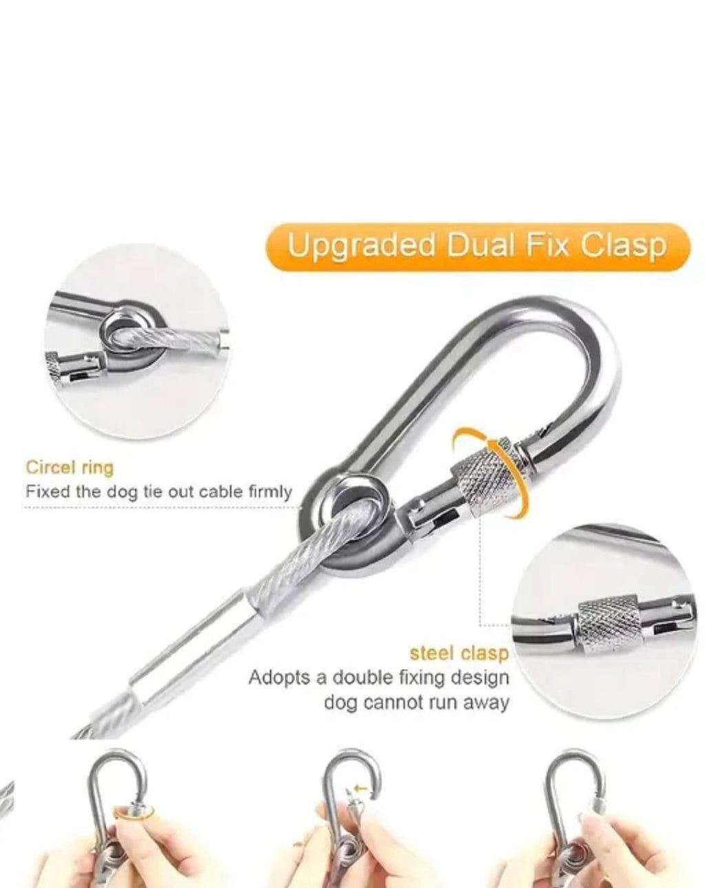 Stainless Steel Retractable Clothesline