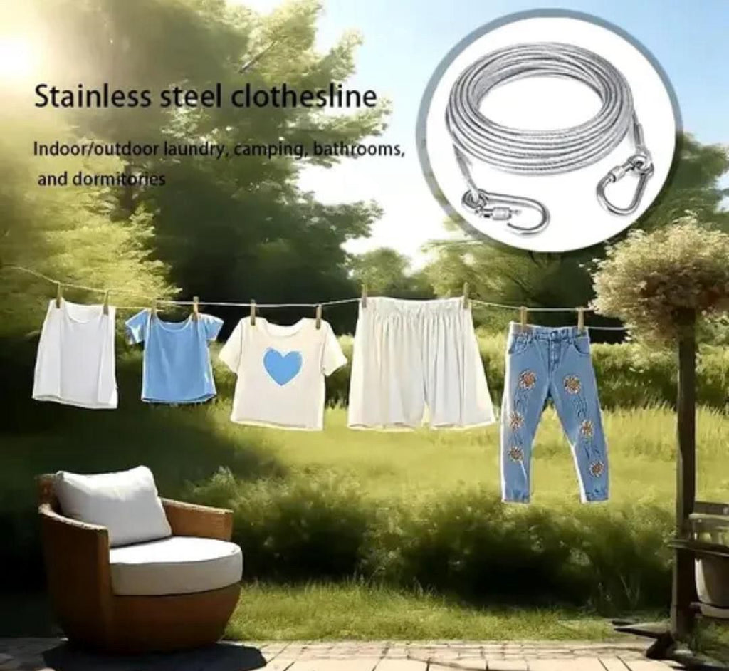 Stainless Steel Retractable Clothesline
