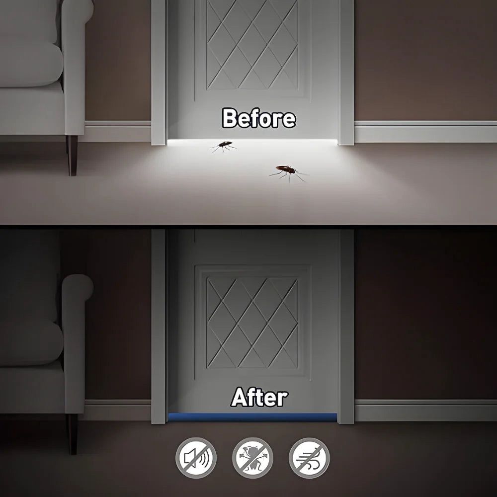 Door Guard And Gap Seal Protector ( Pack Of 6 )